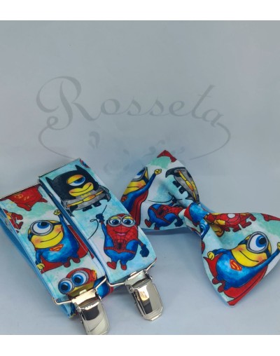 Conjunto Minions Superhéroes