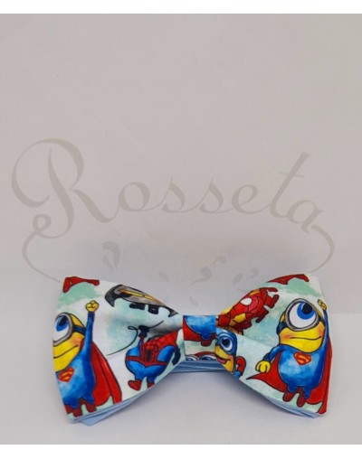 Pajarita Minions Supehéroes
